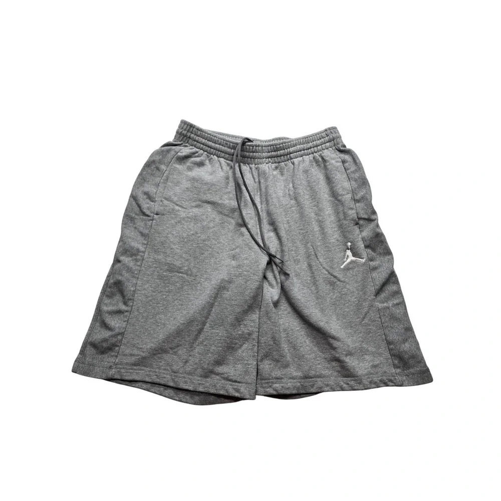 Jordan Mens XXL Gray Fleece Sweat Shorts Jumpman Logo Athletic Streetwear